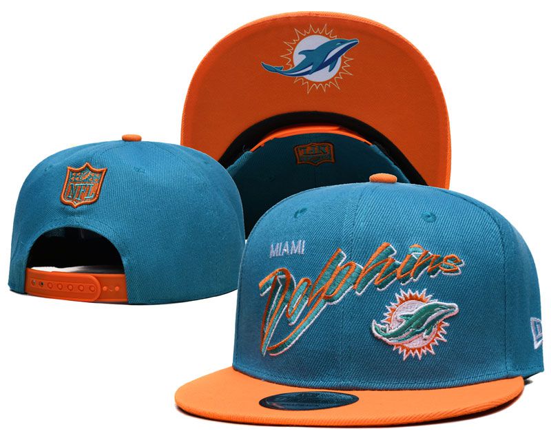 2022 NFL Miami Dolphins Hat YS1002->nfl hats->Sports Caps